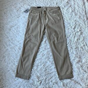 NEW Mavi Women’s Ada boyfriend fit Jeans bleached light brown size 27